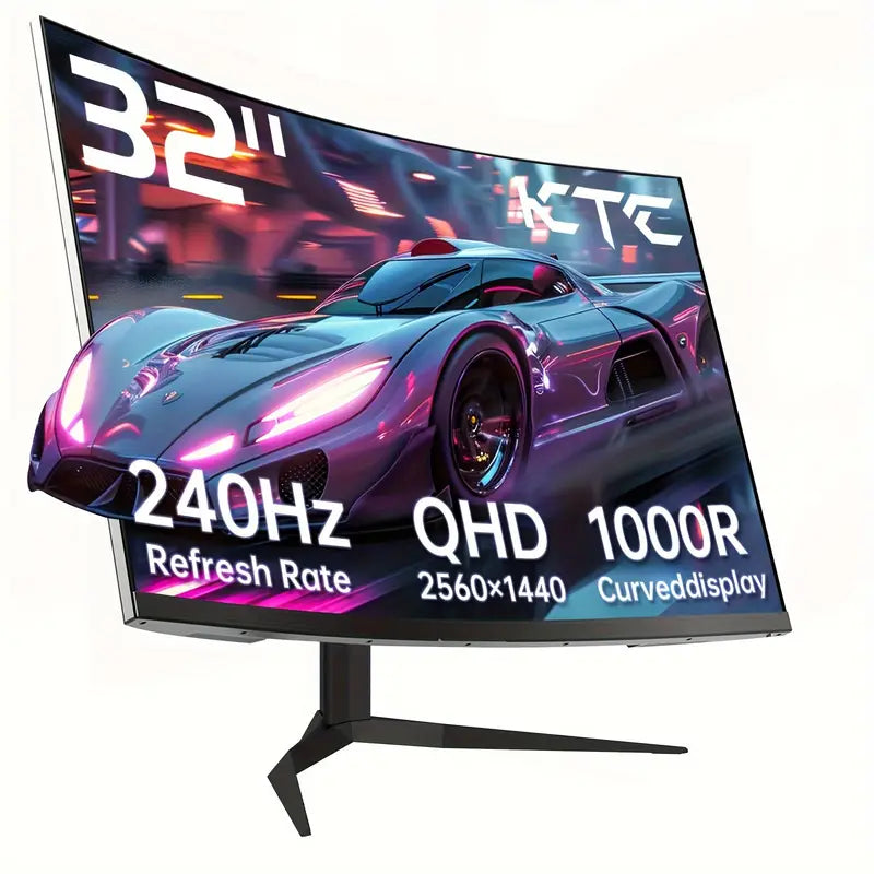 KTC 32Inch 240Hz Curved Gaming Monitor,