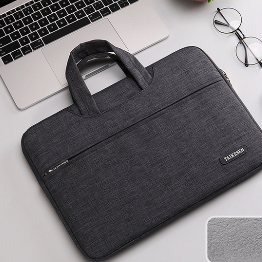 Color: Dark grey, Size: 15.6 inch - Laptop bag female 15.6-inch male