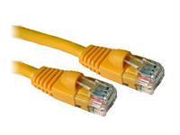 C2g 3ft cat5e snagless unshielded (utp) network patch cable - yellow