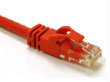 C2g 10ft cat6 snagless unshielded (utp) network patch cable - red