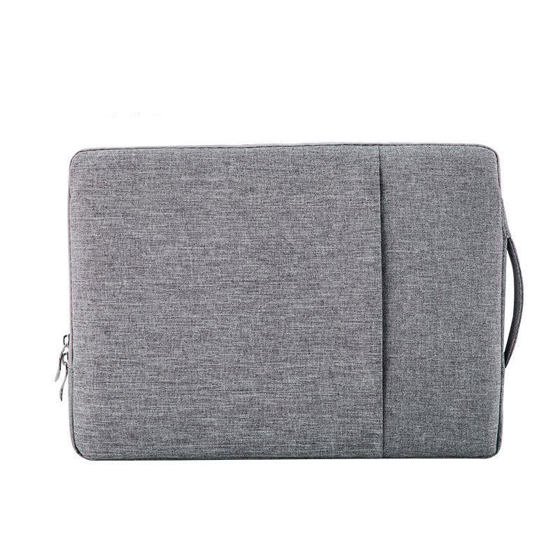 Color: Gray, Size: 11 Inch - Compatible with Apple , Notebook Liner Bag Men And Women Cowboy Bag Lenovo Huawei Apple Computer Bag