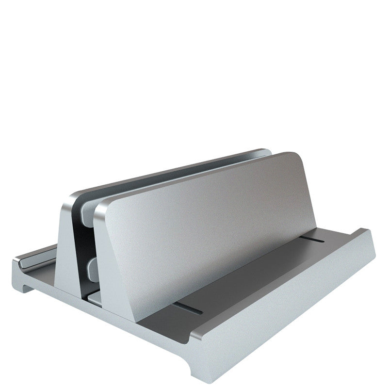 style: 03style - Compatible with Apple, Compatible with Apple , Notebook Vertical Stand Macbook Apple Computer Stand Upright Mini Storage Shelf Aluminum Alloy Heat Dissipation