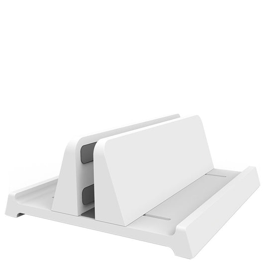 style: 01style - Compatible with Apple, Compatible with Apple , Notebook Vertical Stand Macbook Apple Computer Stand Upright Mini Storage Shelf Aluminum Alloy Heat Dissipation