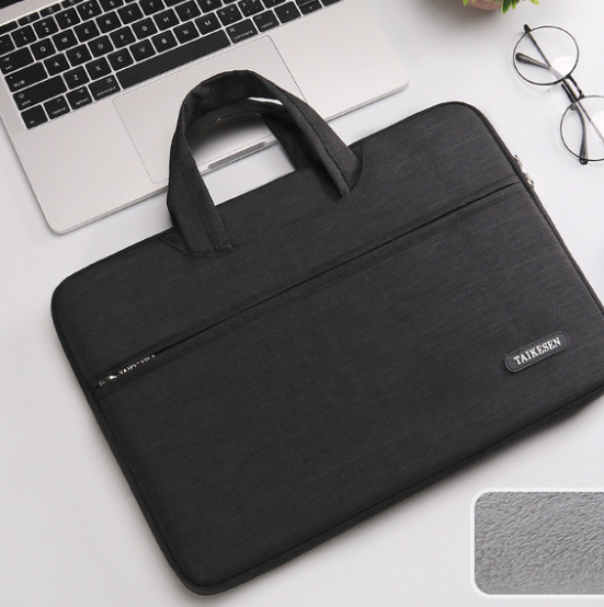 Color: Black, Size: 15.6 inch - Laptop bag female 15.6-inch male