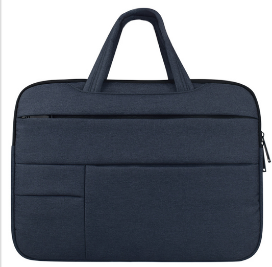 Color: Navy01, Size: 14 inches - Laptop bag multifunction laptop bag tablet bag