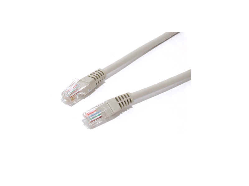 Make fast ethernet network connections using this high quality cat5e cable, with