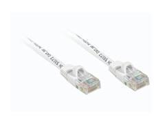 C2g 7ft cat5e snagless unshielded (utp) network patch cable - white