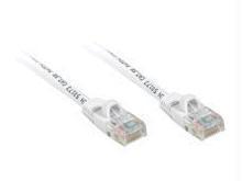 25ft cat5e snagless unshielded (utp) ethernet network patch cable - white