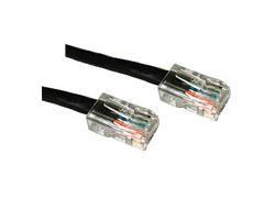 C2g 10ft cat5e non-booted unshielded (utp) network patch cable - black