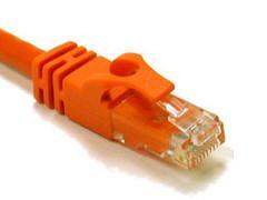 C2g 7ft cat6 snagless unshielded (utp) network patch cable - orange