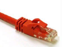 C2g 75ft cat6 snagless unshielded (utp) network patch cable - red