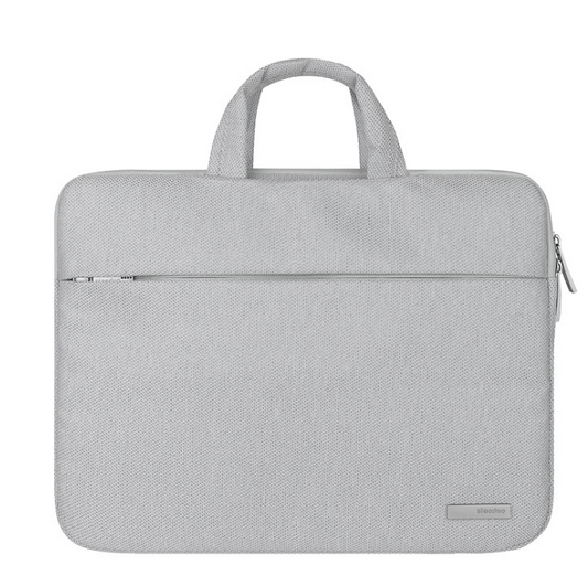 Color: Light Gray02, Size: 12 inches - Laptop bag multifunction laptop bag tablet bag