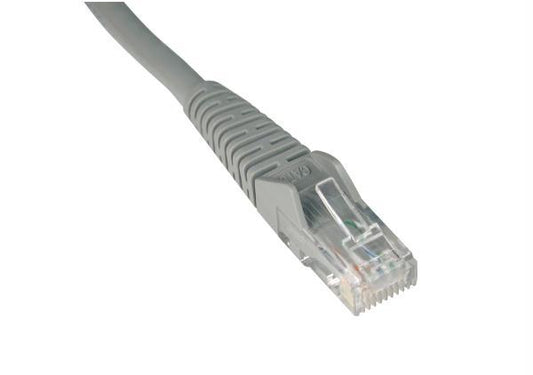 25ft cat6 gigabit snagless molded patch cable rj45 m/m gray