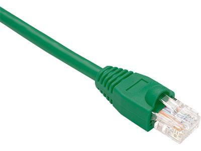 25ft green cat5e  patch cable, utp, snagless