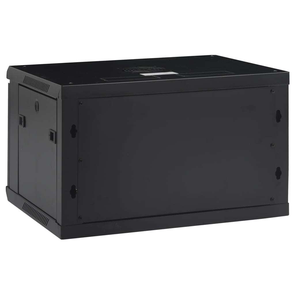 vidaXL 6U Wall Mounted Network Cabinet 19" IP20 23.6"x17.7"x14.8"