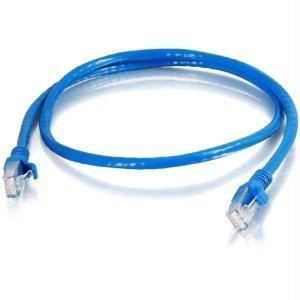 7ft cat6 snagless utp unshielded ethernet network patch cable (taa) - blue