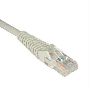 12ft cat5e / cat5 snagless molded patch cable rj45 m/m gray 12ft