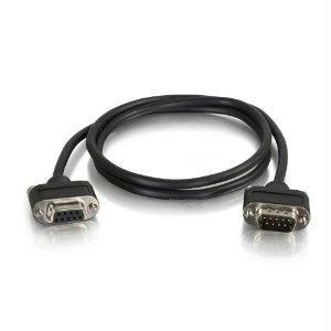 15ft cmg-rated db9 low profile null modem m-f