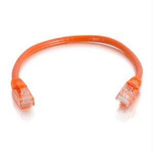 6ft cat6 snagless unshielded (utp) ethernet network patch cable - orange