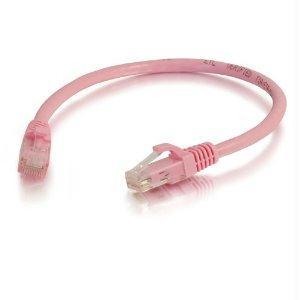 1ft cat6 snagless unshielded (utp) ethernet network patch cable - pink