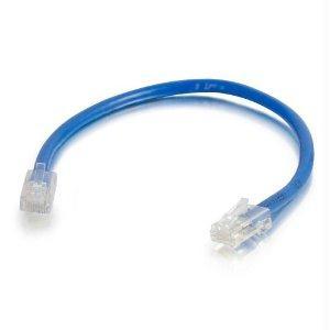 C2g 2ft cat6 non-booted unshielded (utp) network patch cable - blue