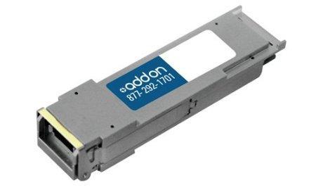 Addon juniper networks qfx-qsfp-40g-sr4 compatible taa compliant 40gbase-sr qsfp