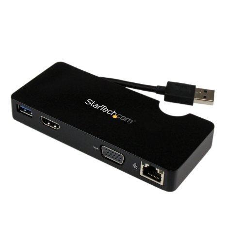 Create a mobile workstation using your laptop usb 3.0 port -travel docking stati