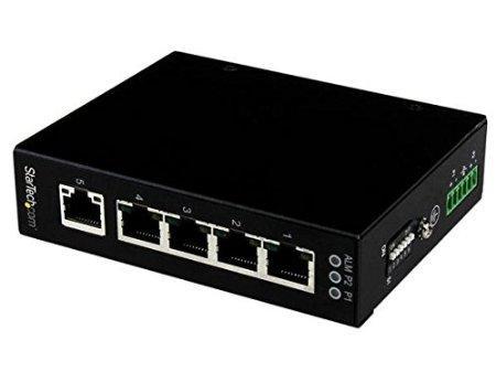 Network up to 5 ethernet devices through a rugged, industrial gigabit ethernet s