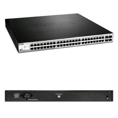 Websmart gigabit switch. 52-port  poe switch including 4  sfp ports. limited  wa