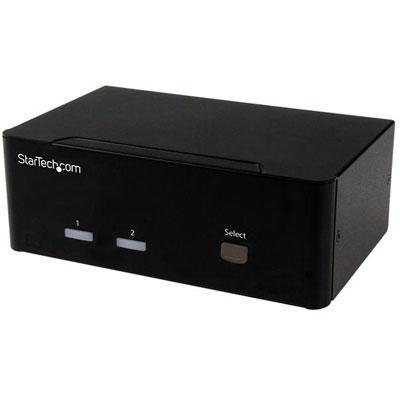 2-port kvm switch with dual vga - usb 2.0,access two dual-video computers and tw