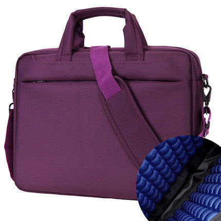 Color: Purple airbag, Size: 15 Inch - Ultrabook Computer Bag Dixie One Shoulder Laptop Case Sleeve Bag