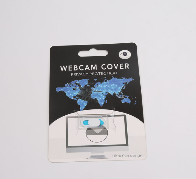 Color: White - Plastic camera screen, laptop tablet computer mobile phone anti hacker peeping protection cover