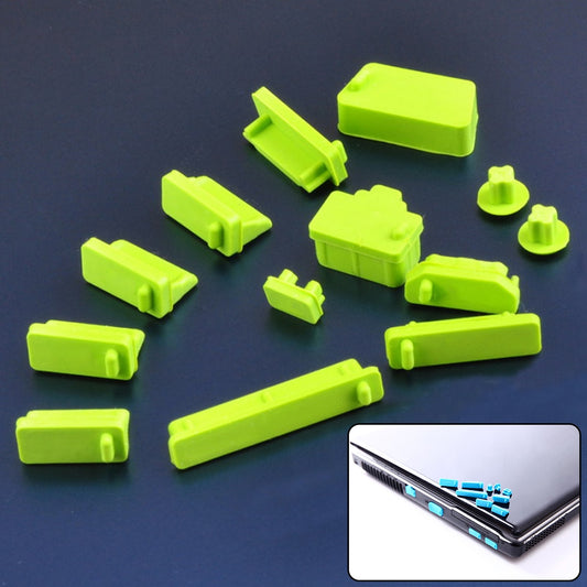 13Pcsset Silicone Anti Dust Plug For Laptop