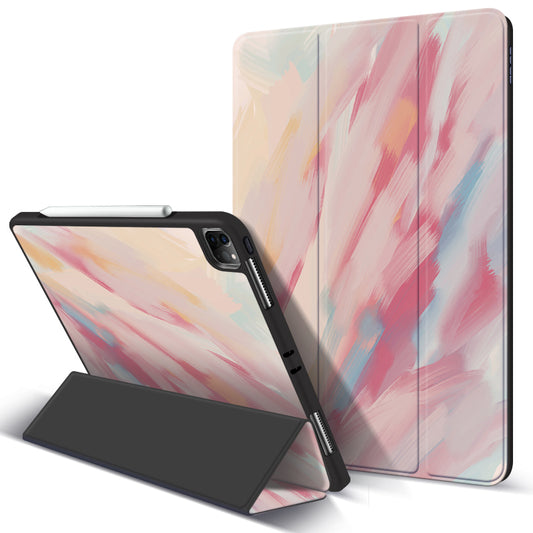 Color: Pink, Style: 2019 10.2inch - Compatible with Apple, Compatible with Apple , Ipadpro tablet anti-drop protective cover