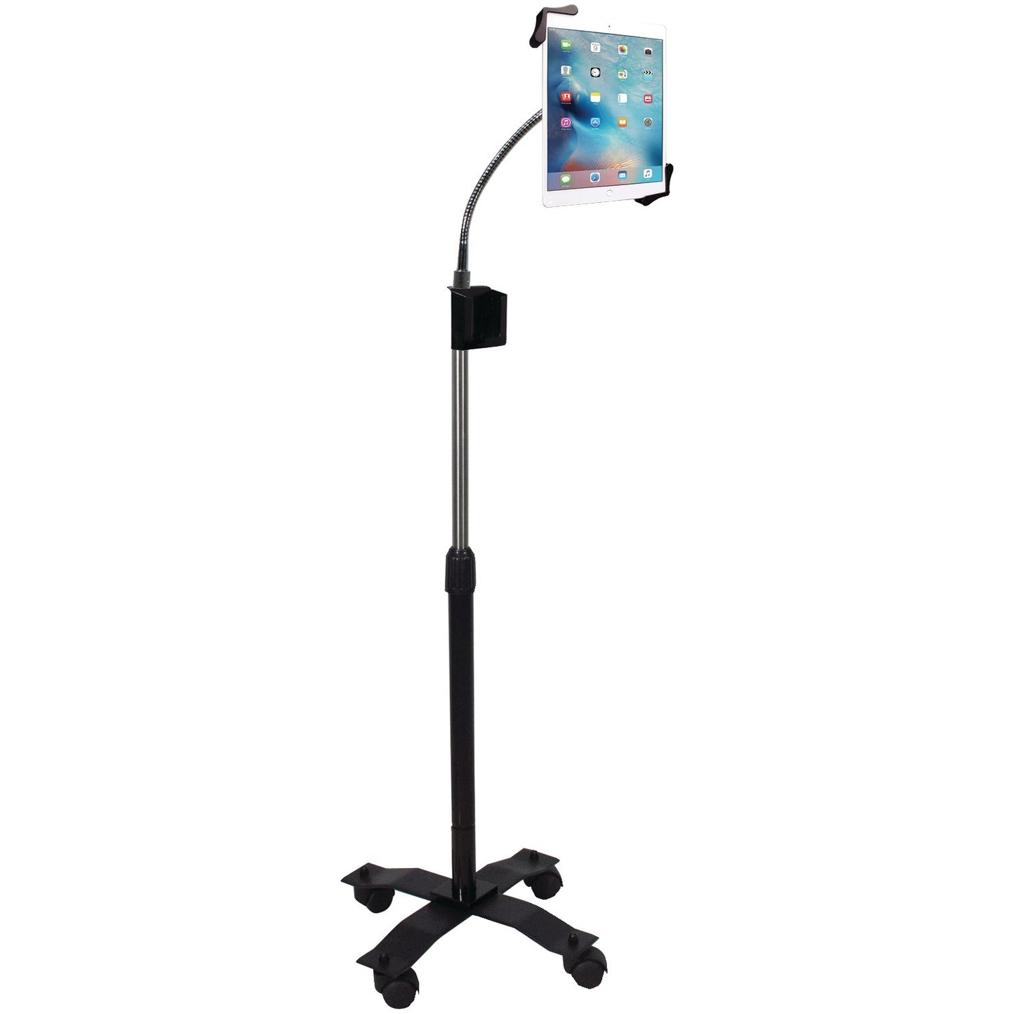 CTA Digital PAD-CGS Compact Gooseneck Floor Stand for iPad/Tablet