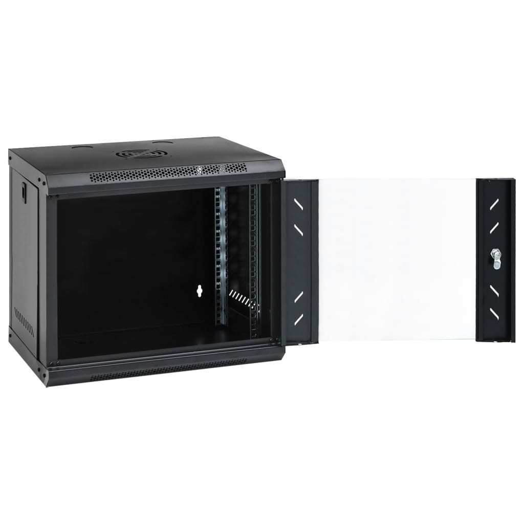 9U Wall Mounted Network Cabinet 19" IP20 20.9"x15.7"x17.7"