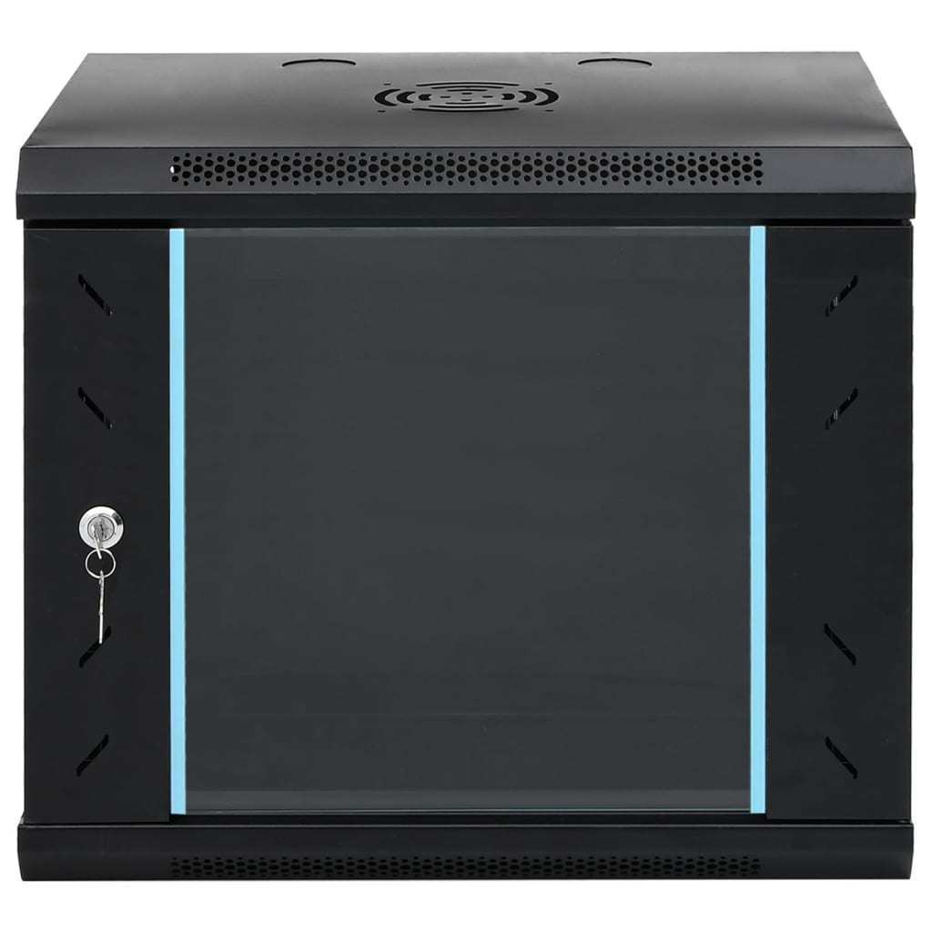 9U Wall Mounted Network Cabinet 19" IP20 20.9"x15.7"x17.7"