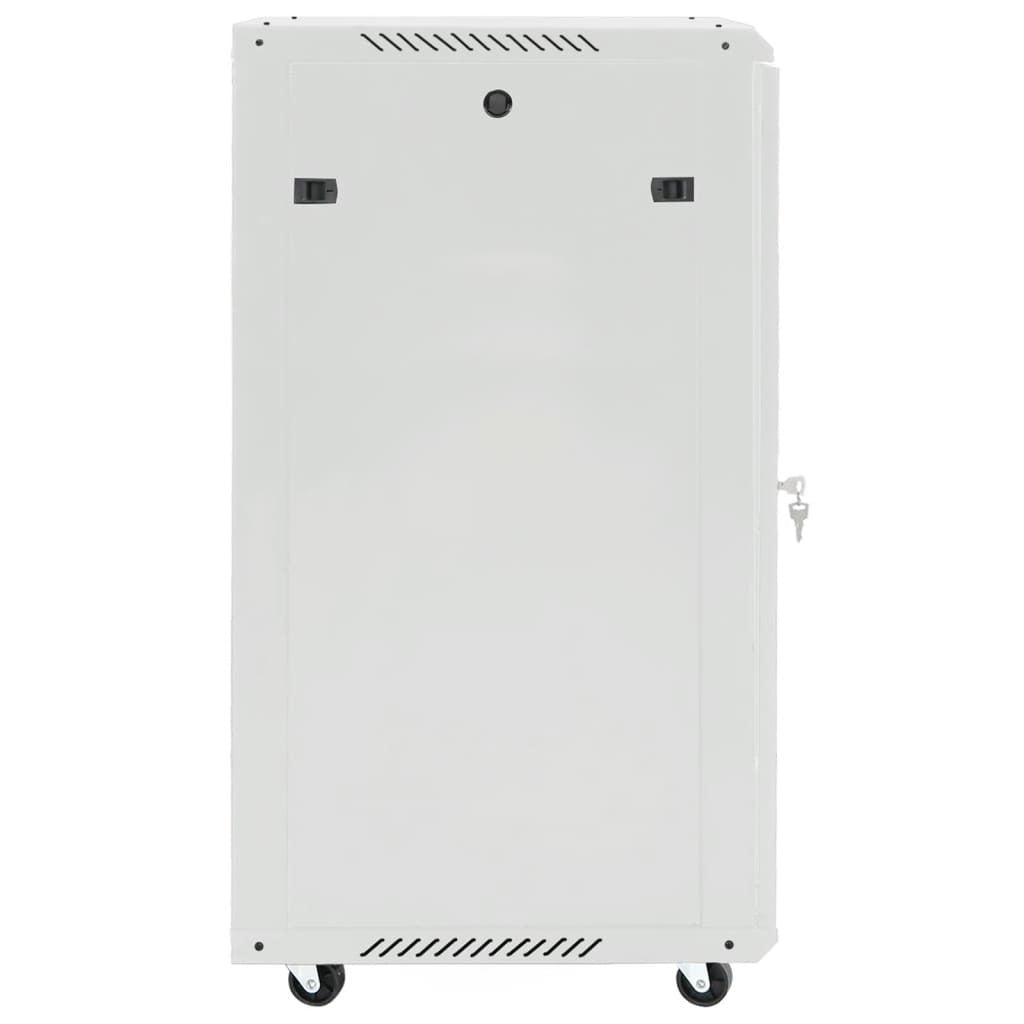 15U Network Cabinet with Swivel Feet 19" IP20 20.9"x15.7"x31.5"