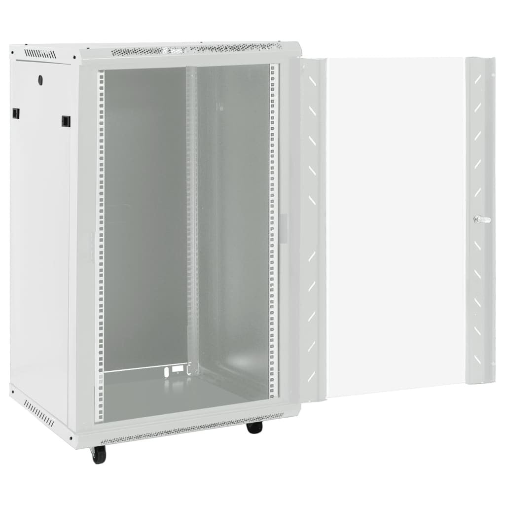 18U Network Cabinet 19" IP20 Gray 23.6"x23.6"x39.4"