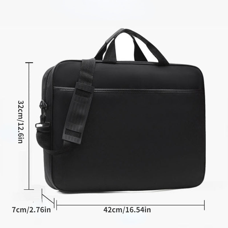 Lightweight Business Briefcase Laptop Bag With Shoulder Strap