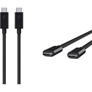 2.6' Thunderbolt Cable Black