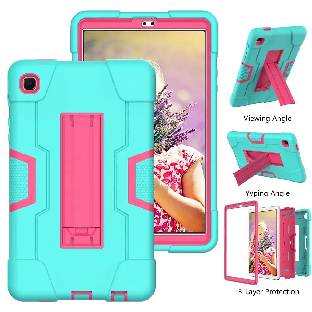 Color: Green, Ships From: CHINA, Size: iPad pro 12.9 - Case for  Samsung Galaxy Tab A7 Lite 2021 SM T220 T225 Shock Proof full body Kids Children Safe non-toxic tablet cover