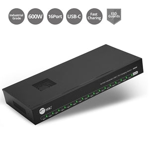 16-Port USB-C PD Charging Dock