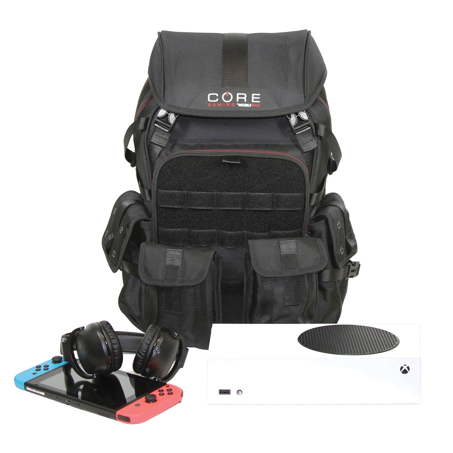 Mobile Edge MECGBPT Core Gaming Tactical Backpack for 17.3-In. Laptops