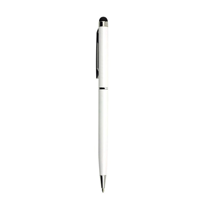 Universal 2 In 1 Touch Screen Stylus Pens For Ipad Iphone Samsung Tablet All Mobile Phones Tablet PC Silver