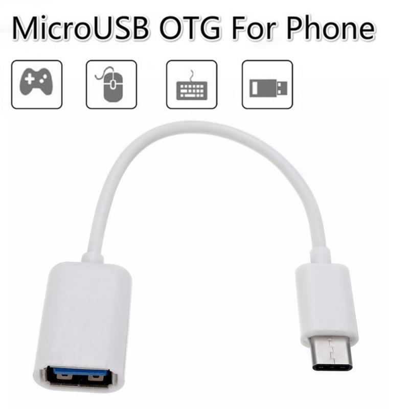 Type-C To OTG Adapter Cable Mouse Keyboard OTG Adapter Usb Adapter Converters Black