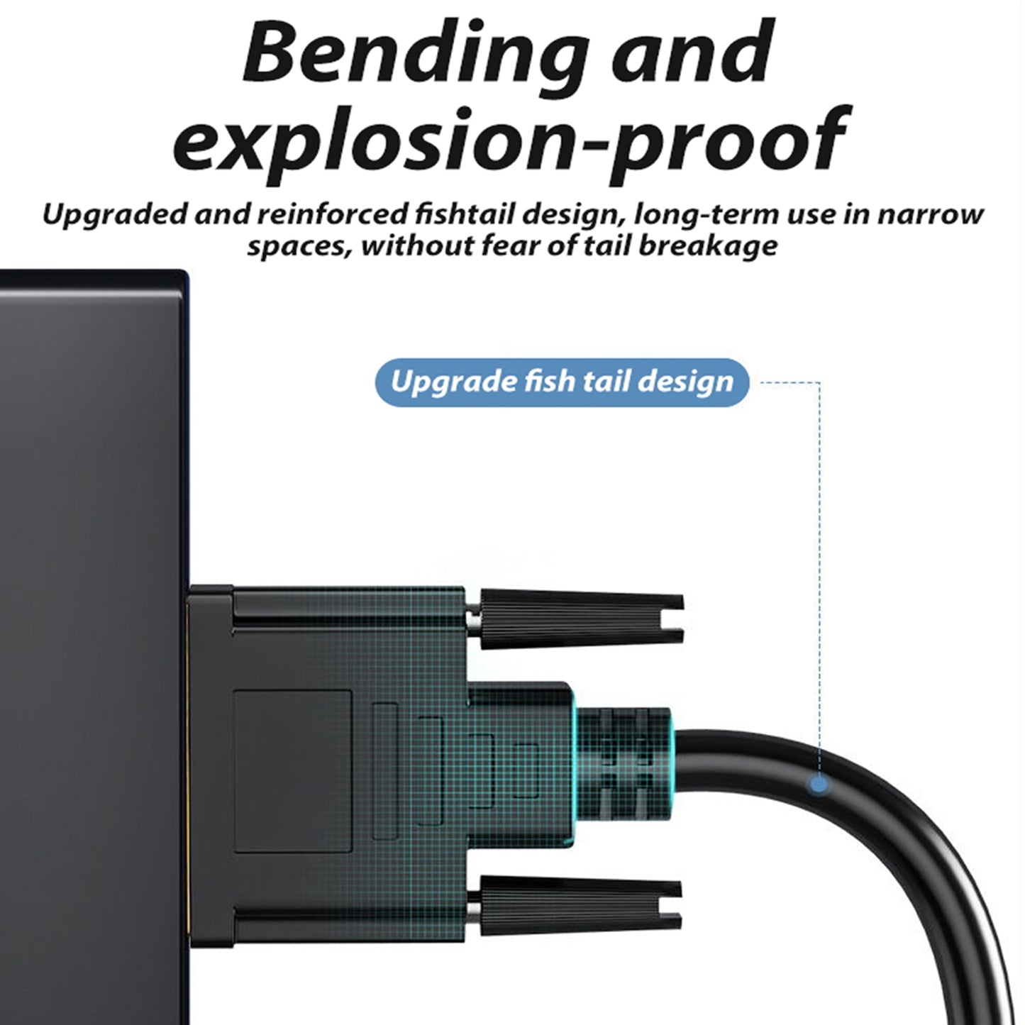 Dvi To Vga Adapter Cable Digital Hd Dvi 24+1 To Vga Conversion Cable Computer To Video Monitor Converter 1.5 meters