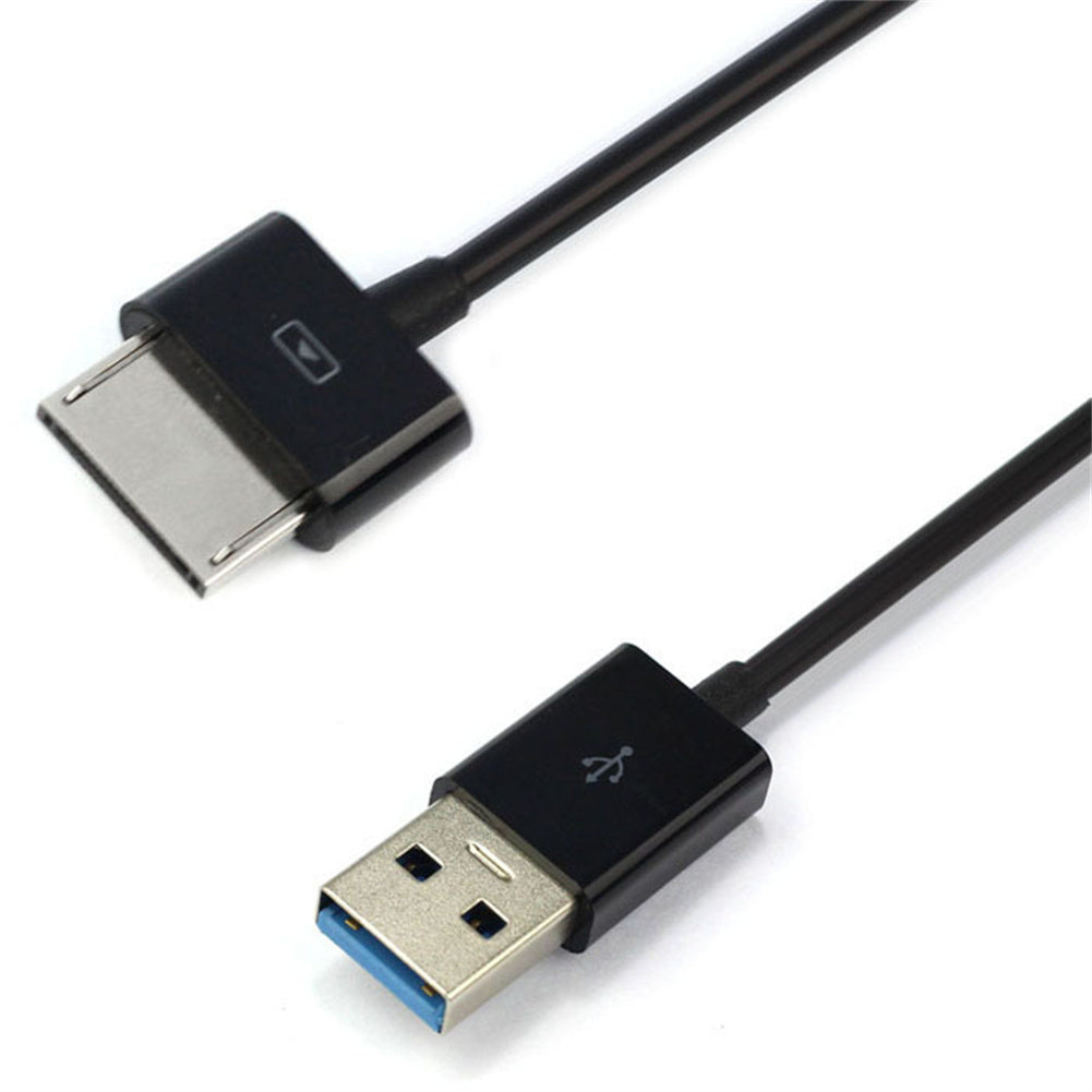 Data Cable USB3.0 Charging Cable Data Transmission Adapter Line Compatible for Asus Tf101 Tablet black line 1M