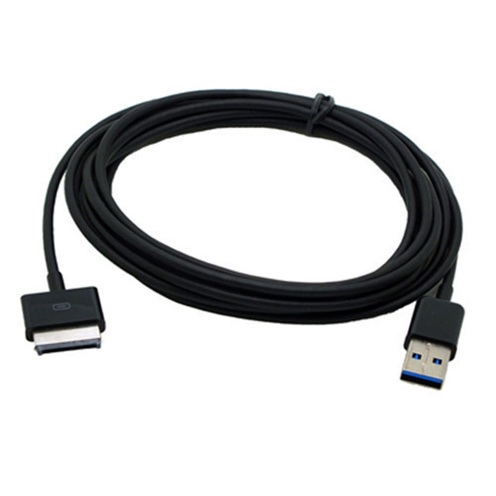 Data Cable USB3.0 Charging Cable Data Transmission Adapter Line Compatible for Asus Tf101 Tablet black line 1M