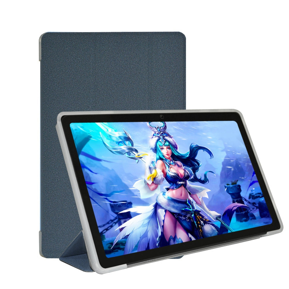 Tablet Case 10.1 Ultra-thin Non-slip Stand Case Soft Shell Protective Cover Compatible For Teclast M40 Air black